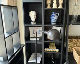 Collectibles, Reading Lamp, Shelves