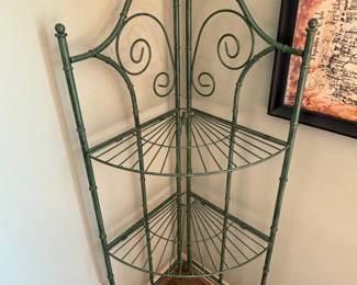 Corner Metal Shelf