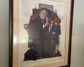 Norman Rockwell Print