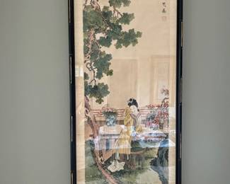 Framed Japanese Print