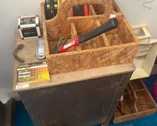 Wooden tool boxes
