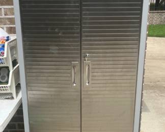 One of many storage cabinets; like new