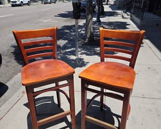 wood bar stools