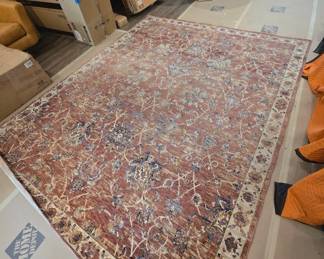 Newer, lightly used rug (professionally cleaned) 9x12
