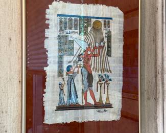 Egyptian Papyrus Art
