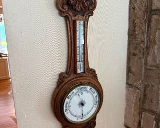 Antique Aneroid Barometer