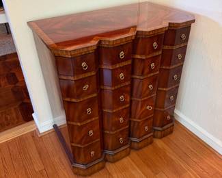 Vintage Mahogany Chest of Drawers by Maitland-Smith