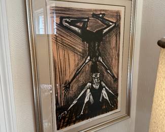 Bernard Buffet Art signed and numbered 36/120