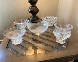 Vintage Crystal by Lalique, Villeroy & Boch, Orrefors, and More.