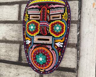 Huichol Beaded Mask