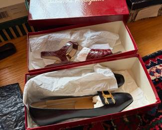 Vintage Ferragamo Shoes/Footwear Sizes 6.5 - 8.5 Women's