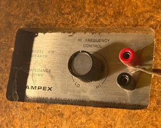 Pair of Vintage Ampex Model 915 Speakers