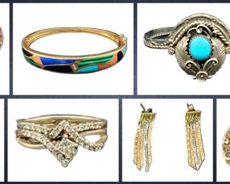 14k & 10k gold jewelry. several items to be added later in sale.