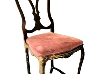 vintage Kessler metal chair