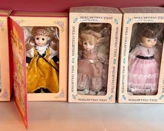 Mini Dolls in Original Boxes