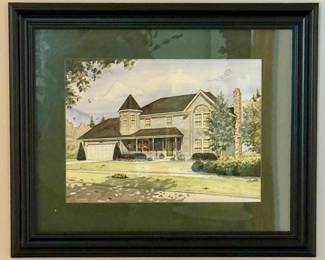 This is an Artists Rendition of this Home (The painting is not for Sale)