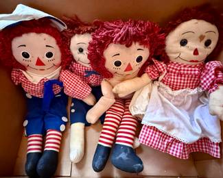 Raggedy Ann Dolls