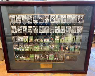 Champions of Golf The Masters Collection Signed, Numbered with COA