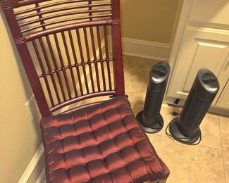Chair & 2 heaters