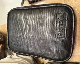 Master bathroom - makeup bags