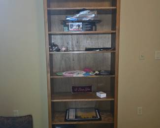 Bookcase with other itemsv