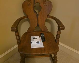 Vintage wooden chair
