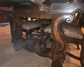 Dining room table - view from end