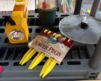 Garage - more camping items