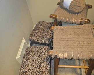 Stools - matching - 2 each design