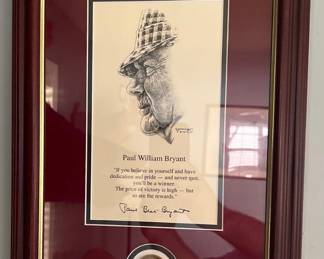 Bear Bryant Picture