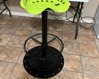 Tractor seat stool