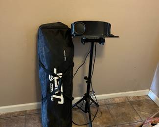 Projector and screen