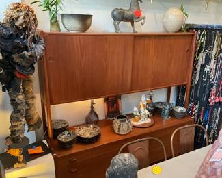 MCM credenza with display topper 71” x 71” x 19.5” $2000 + tax