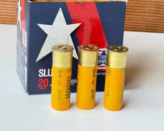 86 25Roundsof20GaugeShotgun