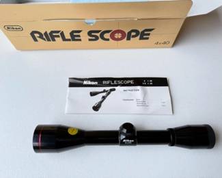 40 Nikon3x9x40RifleScope