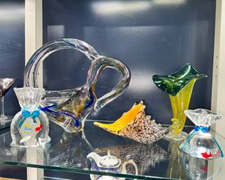 Art Glass Orland Estate Auction