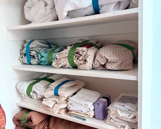 linens and bed sheets