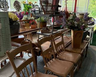 Lots of sets of chairs