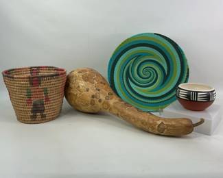 Acoma Pueblo Pottery Bowl & More