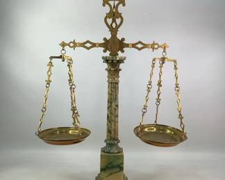 Alabaster & Brass Scale