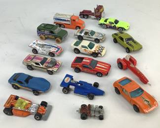 Set of Die Cast Toy Cars, Hot Wheels and Matchbox Cars