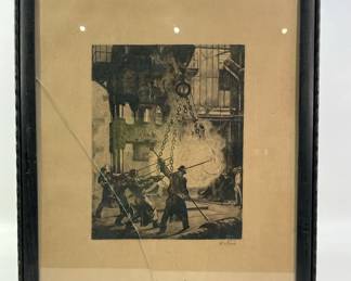 Framed Print by W. Nus