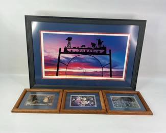 Framed Art Photographs by Michael Wright & More