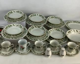 Seizan China Holiday Dish Set & More