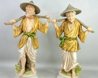 Traditional Asian Ceramic Figurines