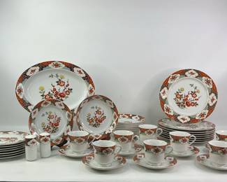 Montgomery Ward Kyoto Fine China Dinnerware Set
