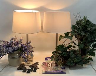 Lamps and Cast Iron Decor