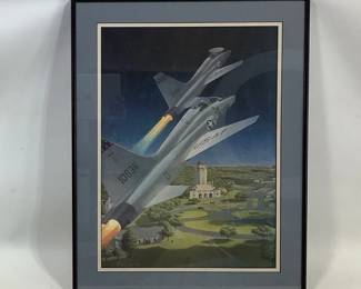 Framed Print of Aircraft
