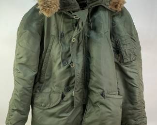 Sage Green Flying Man's Nylon Twill Jacket