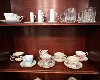 Tea Cups: Rosenthal, Hammersley & Co, Flintridge, Paragon, Shelley, and more!